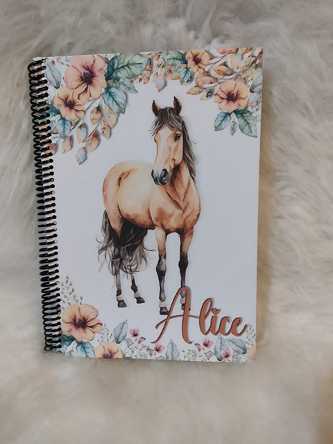 Caderno Personalizado - 80 Folhas